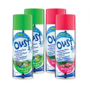 Oust 3in1 Surface Disinfectant Outdoor Scent 325g